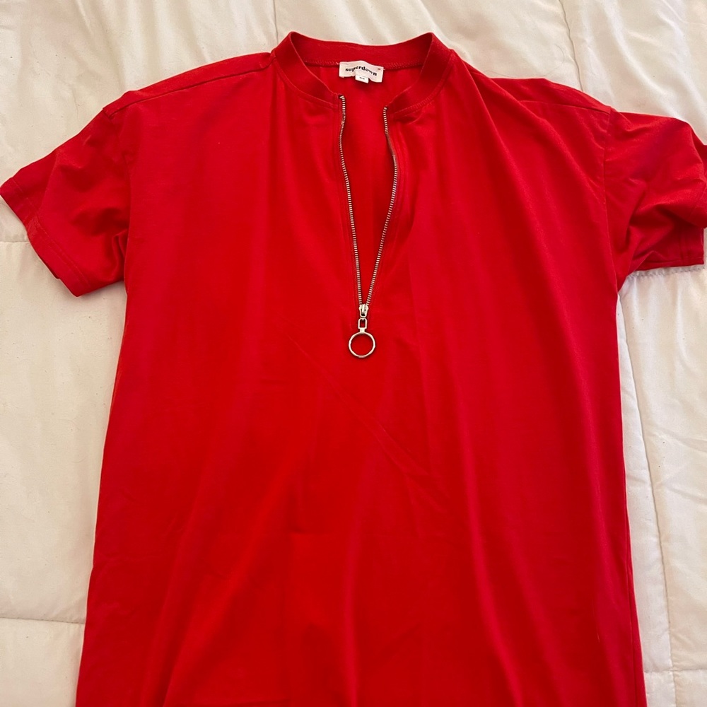 Red Superdown Dress